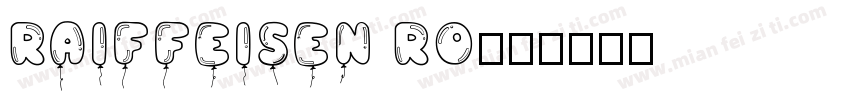 Raiffeisen RO字体转换